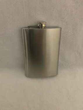 Top Shelf 12oz Stainless Steel Flask